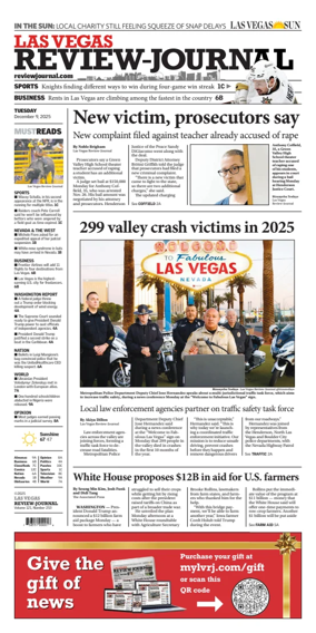 Cover of Las Vegas Review-Journal