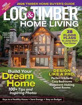 Cover of Log & Timber Home Living