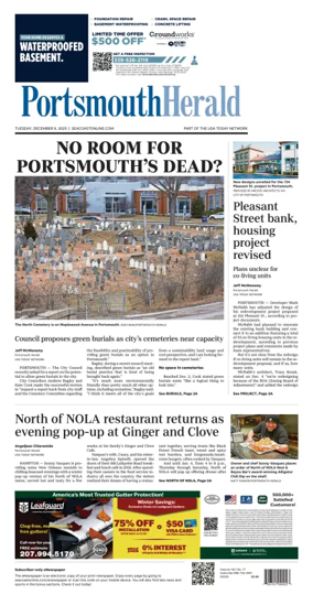 Cover of Portsmouth Herald
