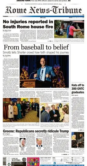 Cover of Rome News-Tribune