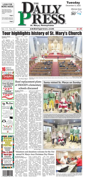 Cover of The Daily Press