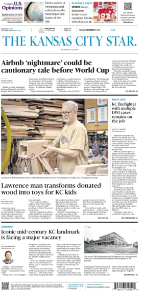 Cover of The Kansas City Star