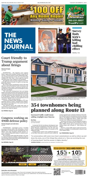 Cover of The News Journal