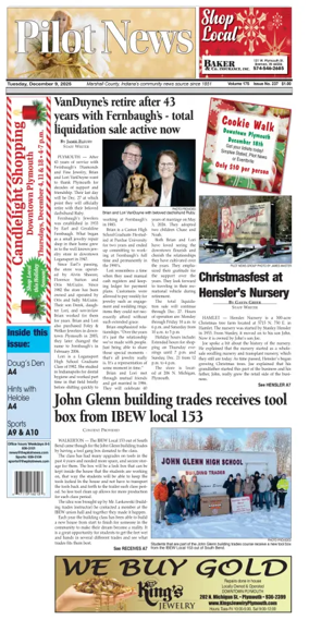 Cover of The Pilot News