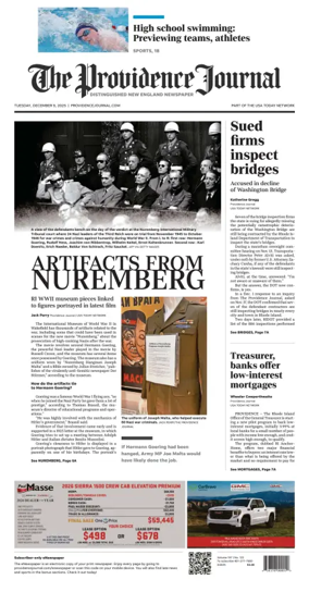 Cover of The Providence Journal