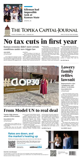 Cover of The Topeka Capital-Journal