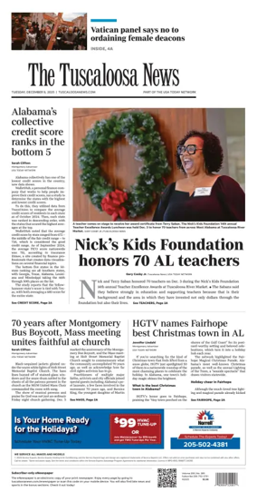 Cover of The Tuscaloosa News