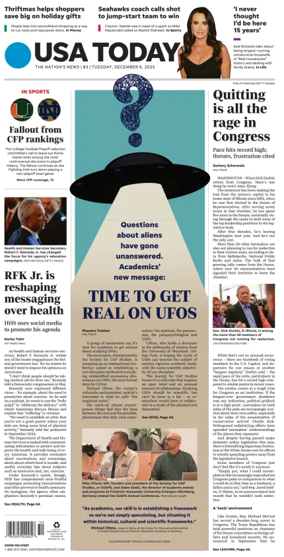 Cover of USA TODAY US Edition