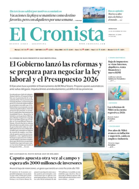 Cover of El Cronista comercial