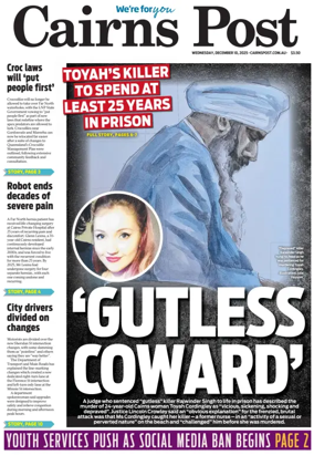 Cover of The Cairns Post