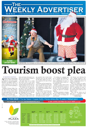 Cover of The Weekly Advertiser Horsham