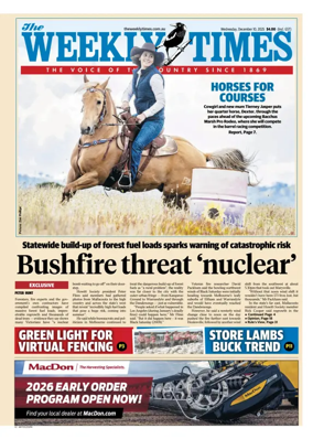 Cover of Weekly Times