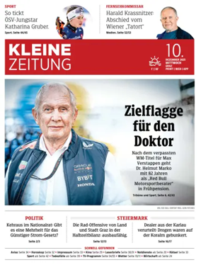 Cover of Kleine Zeitung Steiermark