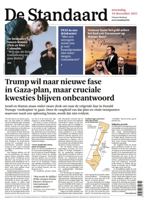 Cover of De Standaard