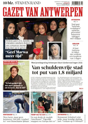 Cover of Gazet van Antwerpen Metropool Stad