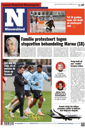 Cover of Het Nieuwsblad
