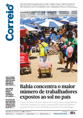 Cover of Correio da Bahia