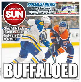 Cover of Edmonton Sun