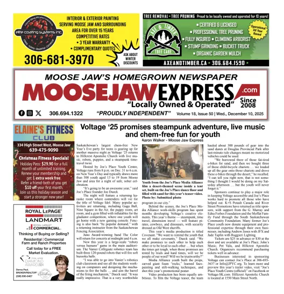 Cover of Moose Jaw Express.com