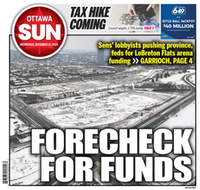 Cover of Ottawa Sun