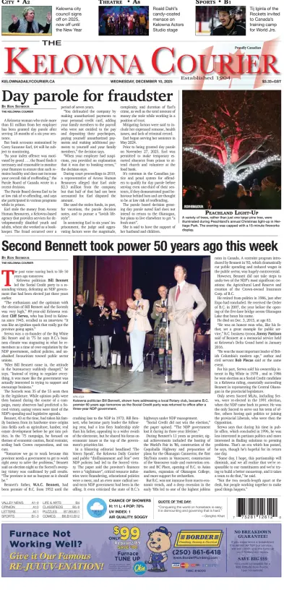 Cover of The Daily Courier