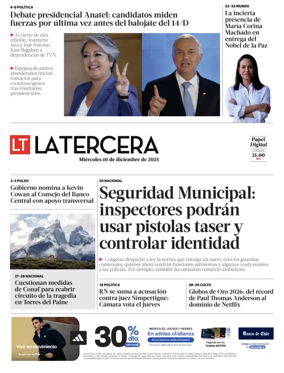 Cover of La Tercera
