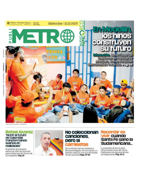 Cover of Publimetro Medellin