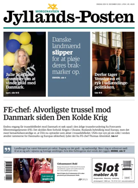 Cover of Jyllands-Posten