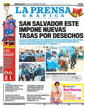 Cover of La Prensa Grafica