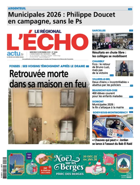 Cover of L'Echo le Regional