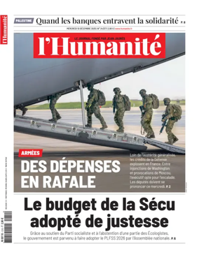 Cover of L'HUMANITE