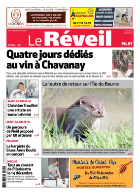 Cover of Le Reveil du Vivarais – edition Pilat