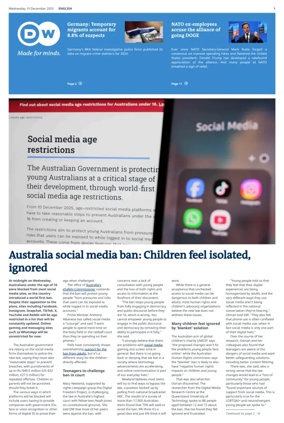 Cover of Deutsche Welle (English edition)