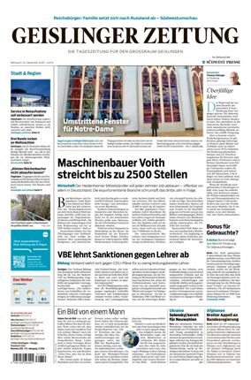Cover of Geislinger Zeitung