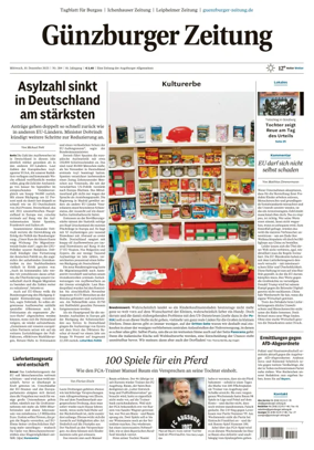 Cover of Guenzburger Zeitung