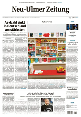 Cover of Neu-Ulmer Zeitung