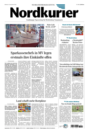 Cover of Neubrandenburger Zeitung