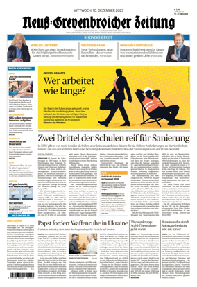 Cover of Neuss-Grevenbroicher Zeitung Neuss