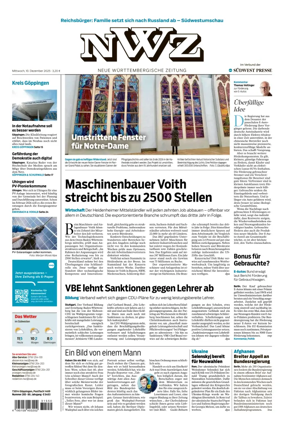 Cover of NWZ  (Göppinger Kreisnachrichten)