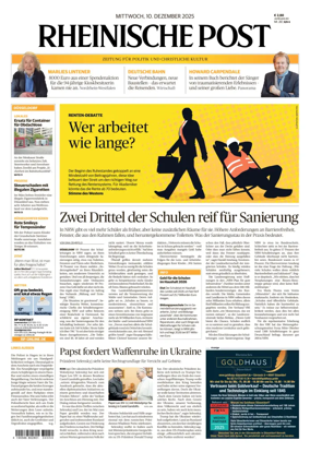 Cover of Rheinische Post – Düsseldorf Mitte/West/Ost/Nord/Süd