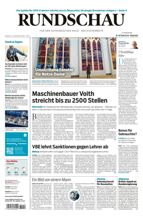 Cover of Rundschau für den Schwäbischen Wald – Der Kocherbote