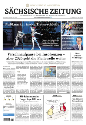 Cover of Sächsische Zeitung (Weißwasser)