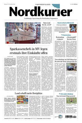 Cover of Vorpommern Kurier (Jarmen/Loitz)