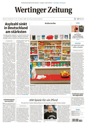 Cover of Wertinger Zeitung