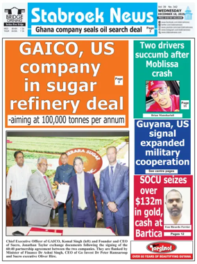 Cover of Stabroek News