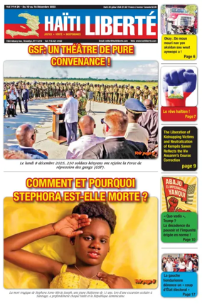 Cover of Haiti Liberte