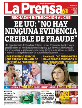 Cover of Diario La Prensa