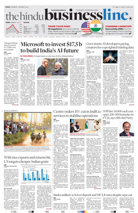 Cover of BusinessLine (Mumbai)