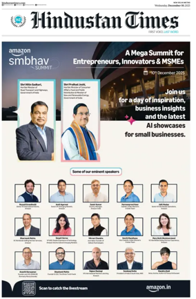 Cover of Hindustan Times (Delhi)