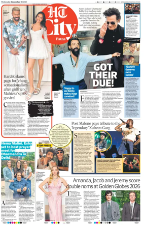 Cover of Hindustan Times (Patna) - Live